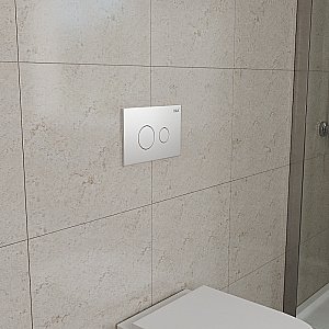 Кнопка для инсталляции D&K Venice DB1029016 белая купить в интернет-магазине сантехники Sanbest