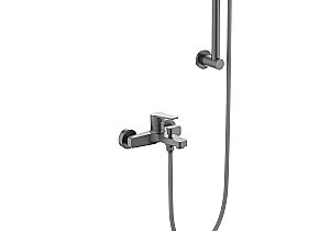 Смеситель для ванны Aquatek Лугано AQ1748BGM оружейная сталь купить в интернет-магазине сантехники Sanbest