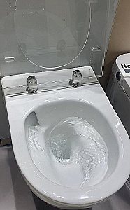 Унитаз подвесной beWash Bogen 88393201 белый глянцевый, безободковый, с крышкой микролифт, слив торнадо купить в интернет-магазине Sanbest