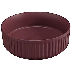 Раковина ISVEA Infinity Ion 36 10NF66036SV-2R бордовый матовый купить в интернет-магазине Sanbest