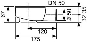 Душевой лоток TECE Drainline 80 для натурального камня, комплект, хром купить в интернет-магазине Sanbest