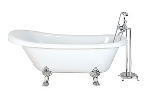 Ванна акриловая CeruttiSpa CLASSIC 9323 157x77 белая купить в интернет-магазине Sanbest