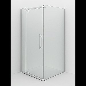 Душевой уголок Alex Baitler 100х100 ER10110H-C1 стекло прозрачное/профиль хром купить в интернет-магазине Sanbest