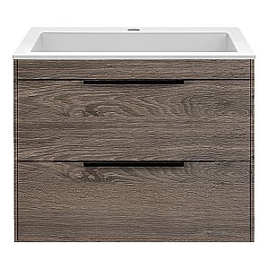Тумба с раковиной Vincea Chiara 2D 600 R.Oak для ванной в интернет-магазине Sanbest