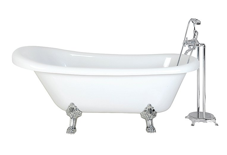 Ванна акриловая CeruttiSpa CLASSIC 9323 157x77 белая купить в интернет-магазине Sanbest