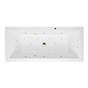 Ванна акриловая EXCELLENT Heaven Slim 160x75 ULTRA золото купить в интернет-магазине Sanbest