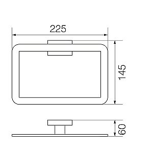 Полотенцедержатель-кольцо Veragio Ramba VR.RMB-4923.CR купить в интернет-магазине сантехники Sanbest