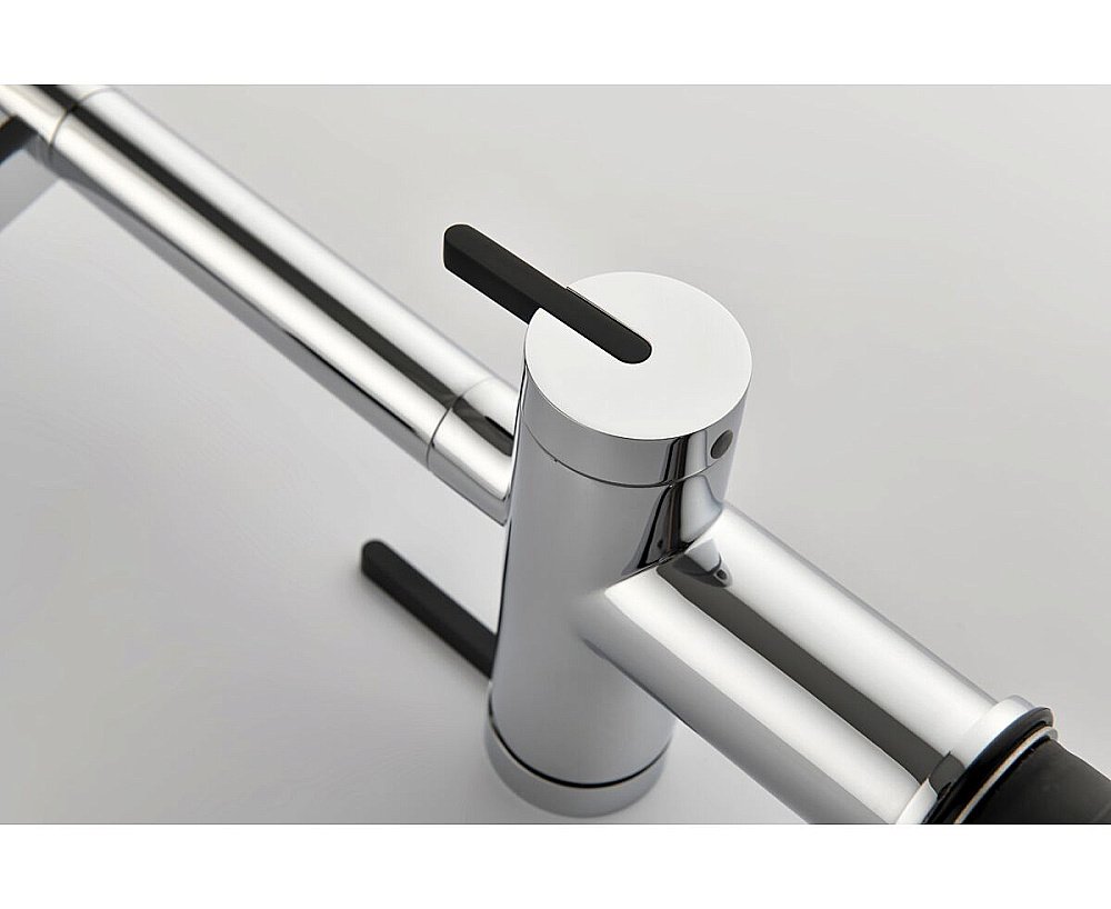 Смеситель для кухни Paulmark Gravity Gr213888-CR хром купить в интернет-магазине сантехники Sanbest