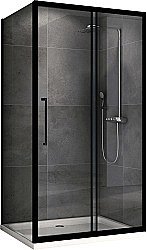 Душевой уголок ABBER Schwarzer Diamant AG30130BH-S85B стекло прозрачное/профиль черный купить в интернет-магазине Sanbest