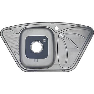 Мойка кухонная с сифоном Melana 222 A t (*7) купить в интернет-магазине сантехники Sanbest