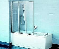 Шторка для ванной Ravak Supernova VS3 100 купить в интернет-магазине Sanbest