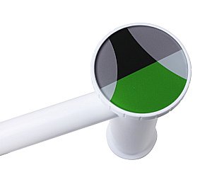 Смеситель для раковины Bronze de Luxe OMG! 9008W-G белый/зеленый купить в интернет-магазине сантехники Sanbest