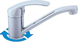 Смеситель для раковины RAV-SLEZAK MISSISSIPPI MS015.5LUX хром купить в интернет-магазине сантехники Sanbest