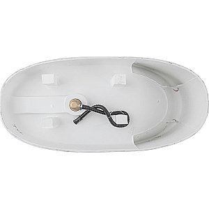 Ванна из искусственного камня Allen Brau Krion Neo XL 2.35002.21 180x80 белая матовая купить в интернет-магазине Sanbest