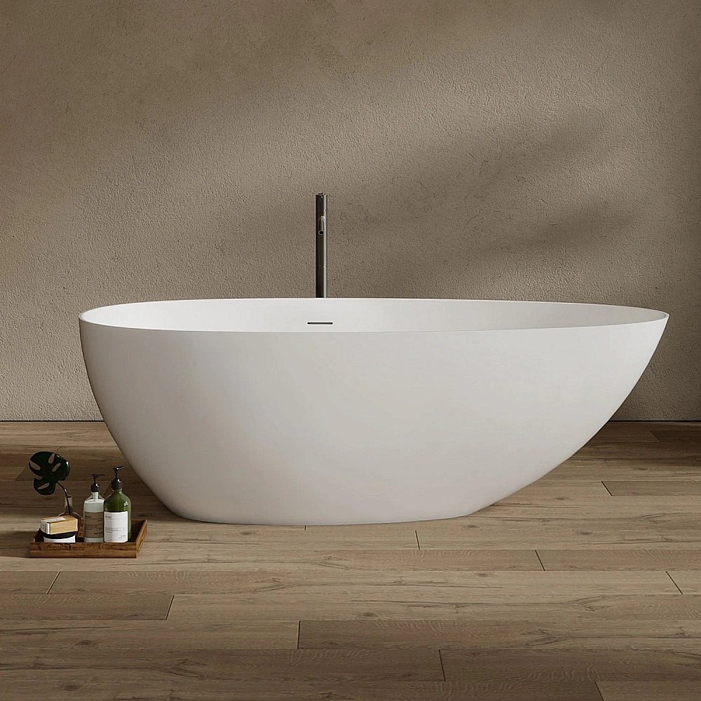 Ванна ABBER Stein AS9611NM-1.7 170x80 белая матовая купить в интернет-магазине Sanbest