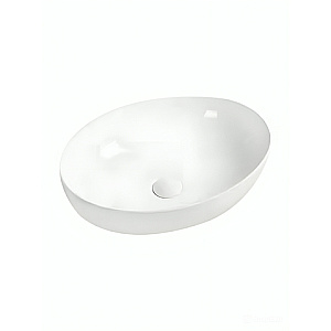 Тумба с раковиной Orange Otto 130 Ot-130TuMDF+B05-520W белая глянцевая для ванной в интернет-магазине Sanbest