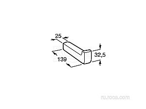 Держатель для туалетной бумаги Roca Tempo 817035001 купить в интернет-магазине сантехники Sanbest