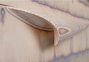 Тумба с раковиной Aqwella Papyrus-wood 100 Pap-w.01.10 светлое дерево для ванной в интернет-магазине Sanbest