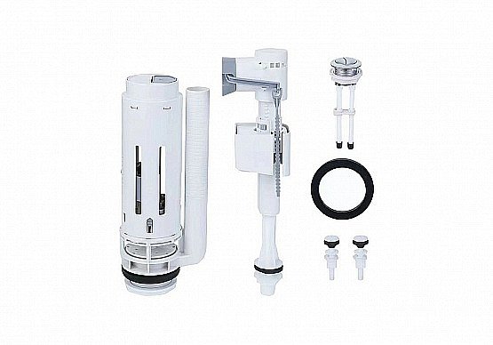 Унитаз-компакт Aquatek Вега AQ2904-00 белый, с крышкой микролифт, с бачком, безободковый купить в интернет-магазине Sanbest