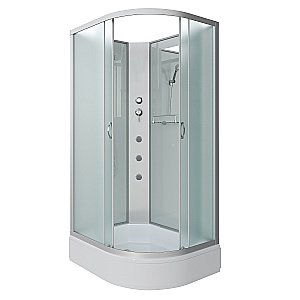 Душевая кабина Niagara Classic NG-33084-14BKG 100х80 с гидромассажем купить в интернет-магазине Sanbest