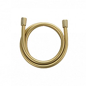 Шланг для душа в силиконовой оплётке 1500 мм WONZON & WOGHAND, Брашированное золото (WW-88RG01-1500-BG) купить в интернет-магазине сантехники Sanbest