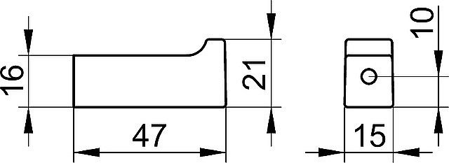 Крючок KEUCO EDITION 11 11114130000 хром черный купить в интернет-магазине сантехники Sanbest