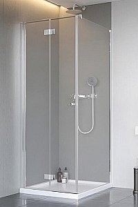 Душевой уголок Radaway NES KDJ-B 100х80 стекло прозрачное/профиль хром купить в интернет-магазине Sanbest
