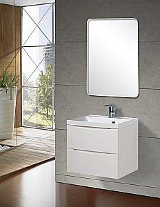 Тумба с раковиной Belbagno MARINO 75 подвесная Bianco Lucido для ванной в интернет-магазине Sanbest