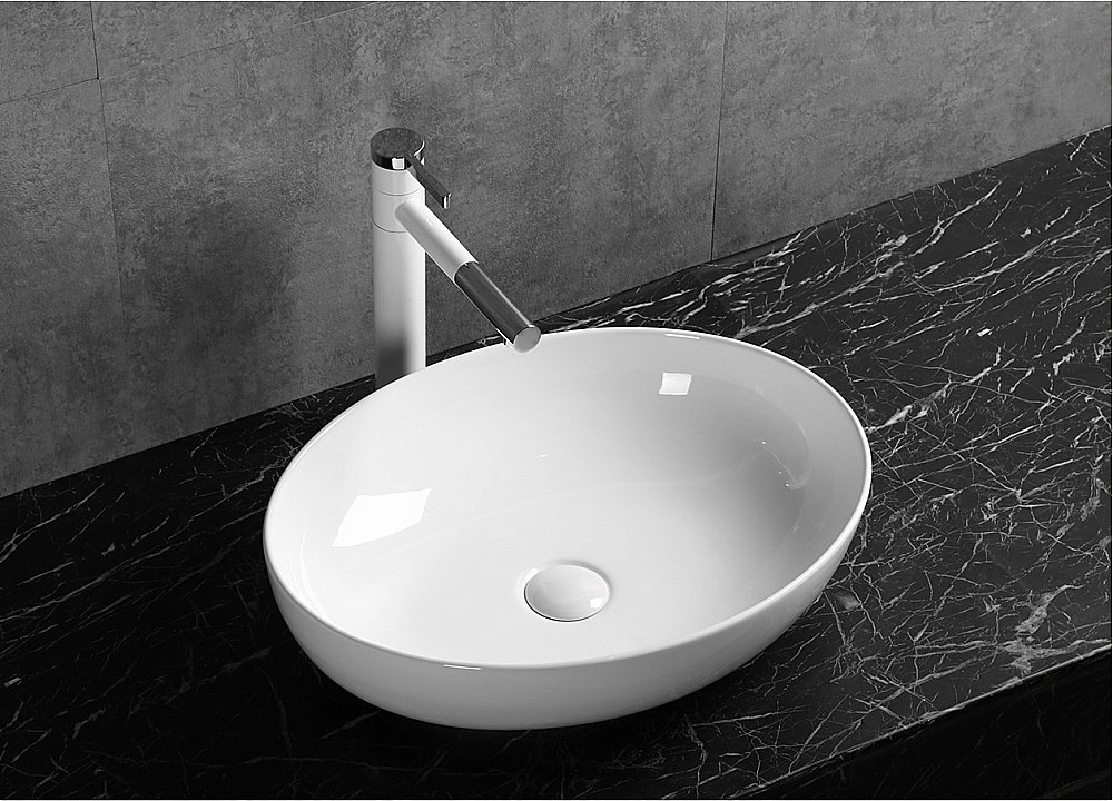 Раковина накладная CeruttiSpa 51,5 CR0019 белая купить в интернет-магазине Sanbest