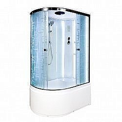 Душевая кабина Deto ЕМ4512 LED правая купить в интернет-магазине сантехники Sanbest