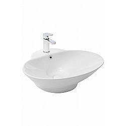 Раковина накладная WeltWasser WW ELBACH 3072 59 белая купить в интернет-магазине Sanbest