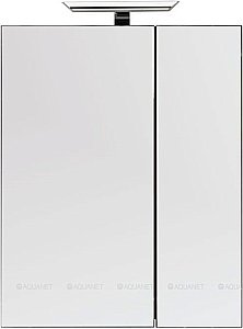 Зеркальный шкаф Aquanet Нью-Йорк 70 орех купить в интернет-магазине сантехники Sanbest