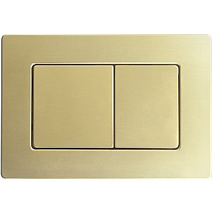 Кнопка для инсталляции Veconi Flush FLV9-G брашированное золото купить в интернет-магазине сантехники Sanbest