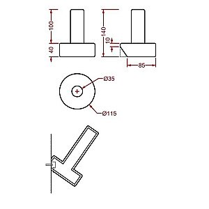 Держатель для туалетной бумаги Artceram Postit PSC001 01 74 купить в интернет-магазине сантехники Sanbest