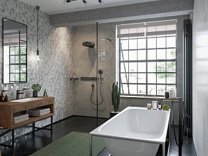 Термостат для душа Hansgrohe RainSelect 15382670 купить в интернет-магазине сантехники Sanbest