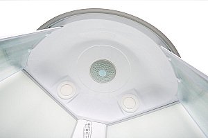 Душевая кабина DTO Серия L 908 с гм. и эл. 80x80 купить в интернет-магазине Sanbest