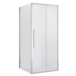 Душевой уголок Niagara Nova NG-65-9CH/NG-CH90-34 90х90 стекло шиншилла/профиль хром купить в интернет-магазине Sanbest