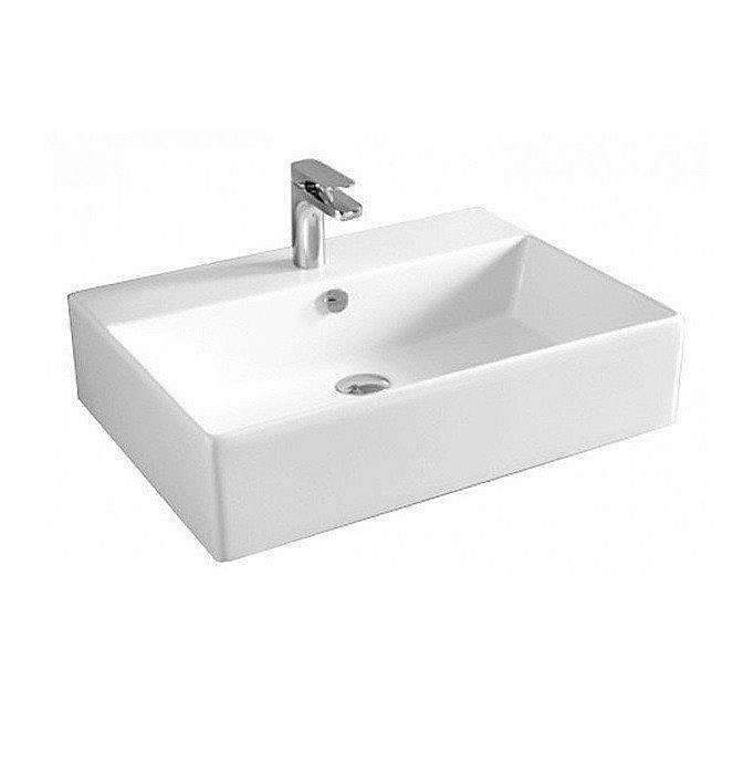 Раковина Artceram Quadro 65 QUL003 01 00 белая купить в интернет-магазине Sanbest