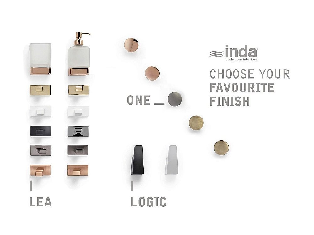 Крючок Inda Lea A1820BNE черный  купить в интернет-магазине сантехники Sanbest