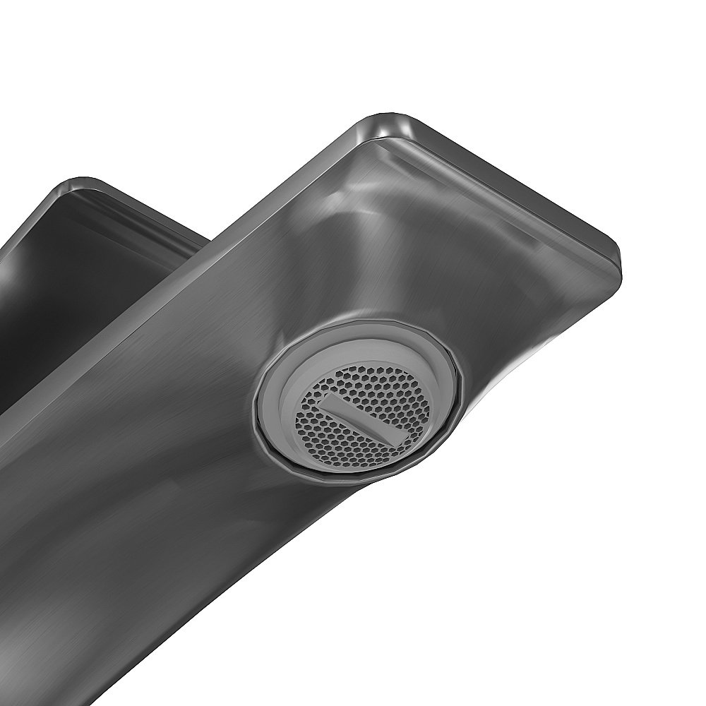 Смеситель для раковины Grossman Galaxy 510.K35.01.420 графит сатиновый купить в интернет-магазине сантехники Sanbest
