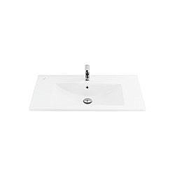 Раковина Creavit Su 85 SU085-0000 белая купить в интернет-магазине Sanbest