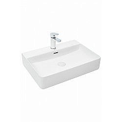 Раковина накладная WeltWasser WW ELBACH 2173 MW 60 белая матовая купить в интернет-магазине Sanbest