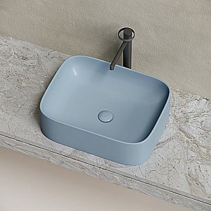 Раковина Ceramica Nova Element 50 CN6052MHL серо-голубая матовая купить в интернет-магазине Sanbest