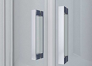 Душевой уголок Vincea Alpha VSS-3AL100CLB 100x100 стекло прозрачное/профиль черный купить в интернет-магазине Sanbest