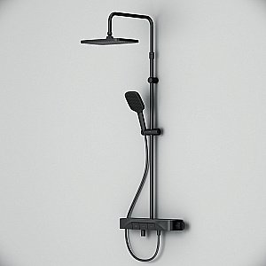 Душевая система AM.PM Func F078F722 черная купить в интернет-магазине сантехники Sanbest