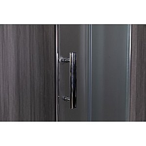 Душевой уголок Esbano ESR-8021 ESUGR8021 120х80 стекло рифленое, матовое/профиль хром купить в интернет-магазине Sanbest