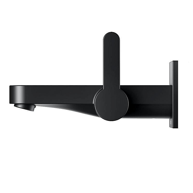 Смеситель для раковины KEUCO IXMO FLAT 59516370302 черный матовый купить в интернет-магазине сантехники Sanbest