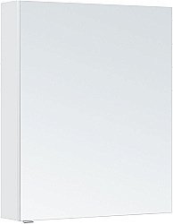 Зеркальный шкаф Aquanet Алвита new 70 белый матовый купить в интернет-магазине сантехники Sanbest