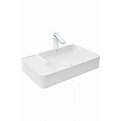 Раковина накладная WeltWasser WW ELBACH 2263 56,5 белая купить в интернет-магазине Sanbest