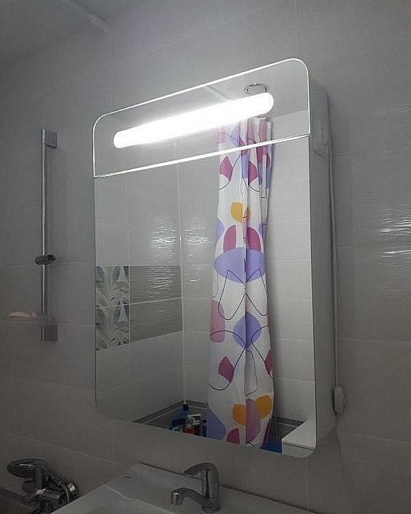 Зеркальный шкаф Aquanet Лукка 60 купить в интернет-магазине сантехники Sanbest